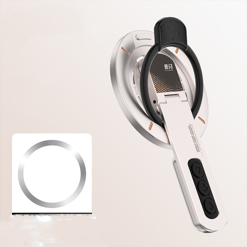 Versatile 360 Phone Stand with Magnetic Ring Holder