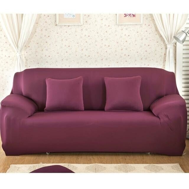Befez | Elastic Sofa Slipcover - Solid Color