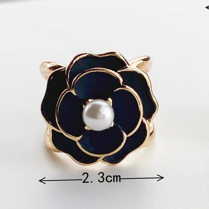 Beautiful Floral Scarf Clip