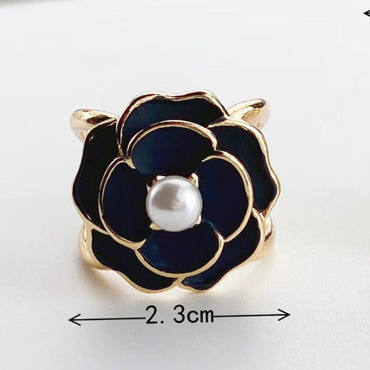 Beautiful Floral Scarf Clip