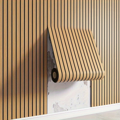 Decorative Wooden Wall Stickers with 3D Texture