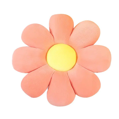 Soft Floral Patterned Chair Cushion