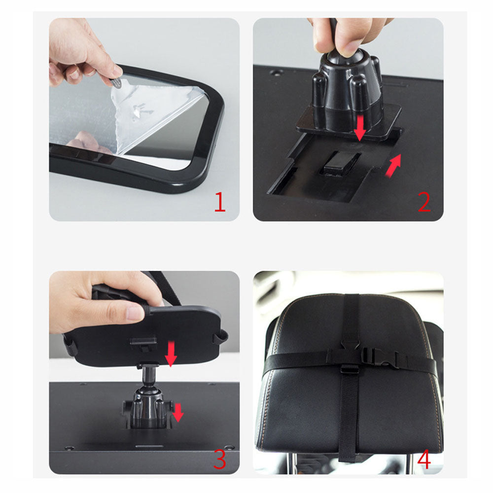 Safe Backseat Baby Car Mirror for Parents