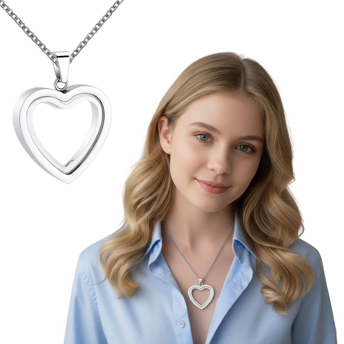 Elegant Memorial Pendant Necklace - Befez