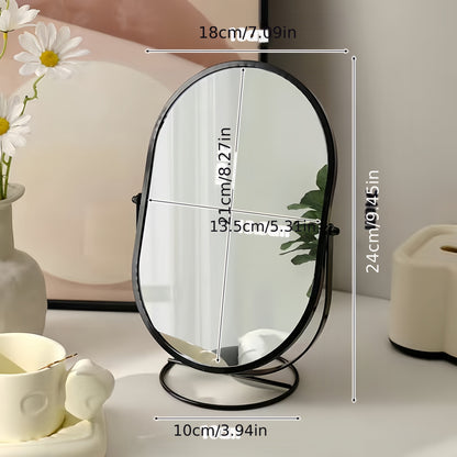Rotating Beauty Mirror for Flawless Views