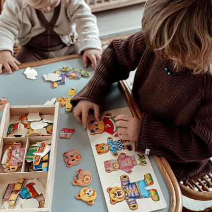 Fun Wooden Toy Puzzle for Kids