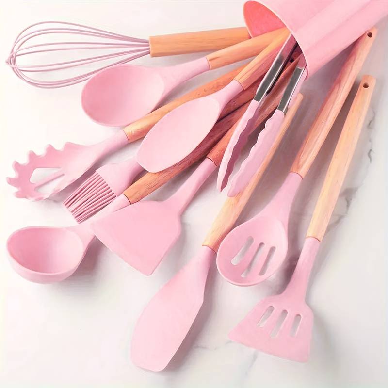 Premium Silicone Kitchen Tool Set (12-Piece)