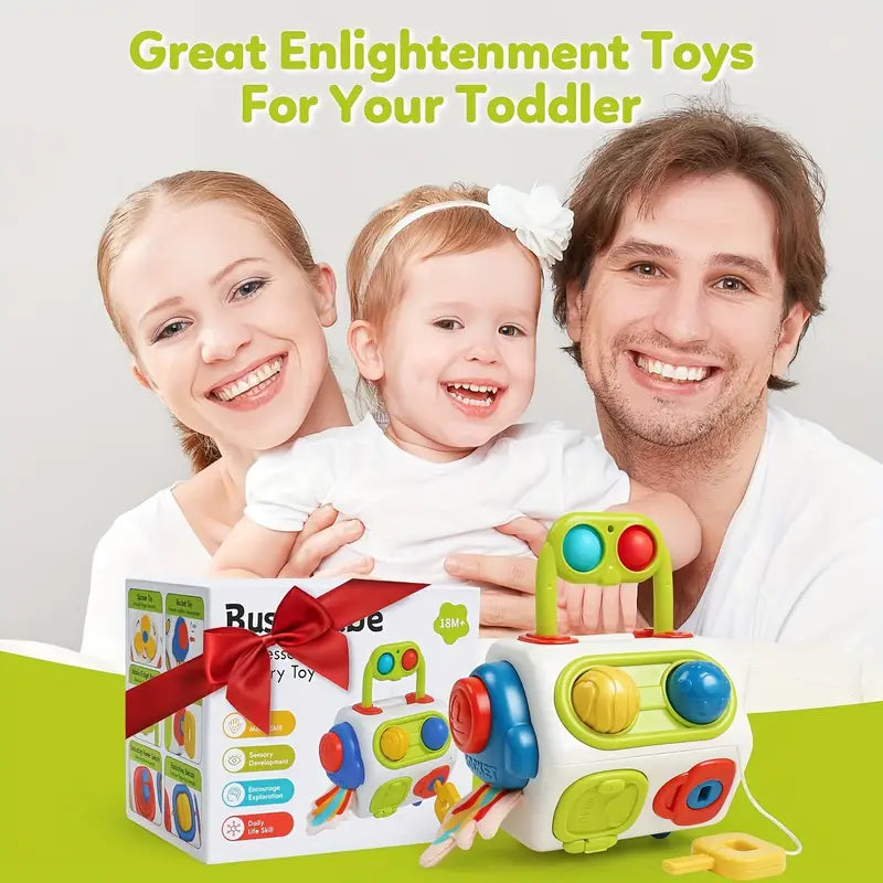 Colorful Learning Cube Toy for Baby Development