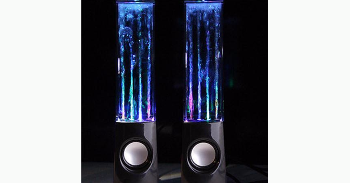 Befez | Compact LED Water Fountain Bluetooth Speaker