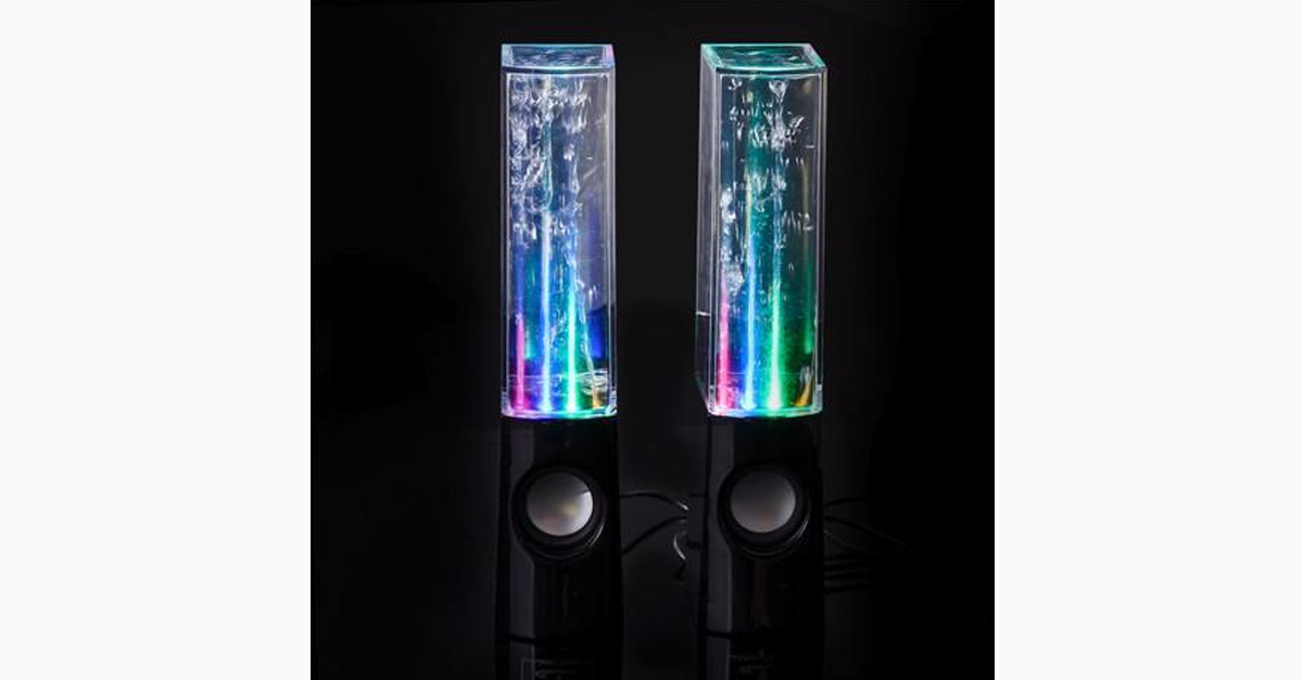 Befez | Compact LED Water Fountain Bluetooth Speaker