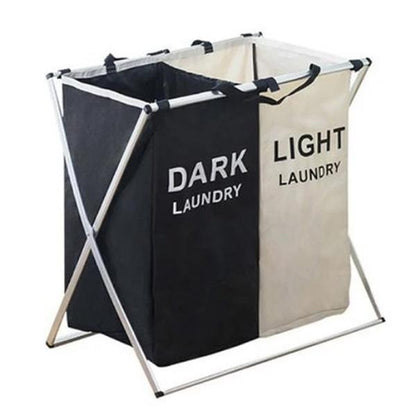 Compact Laundry Sorting Basket