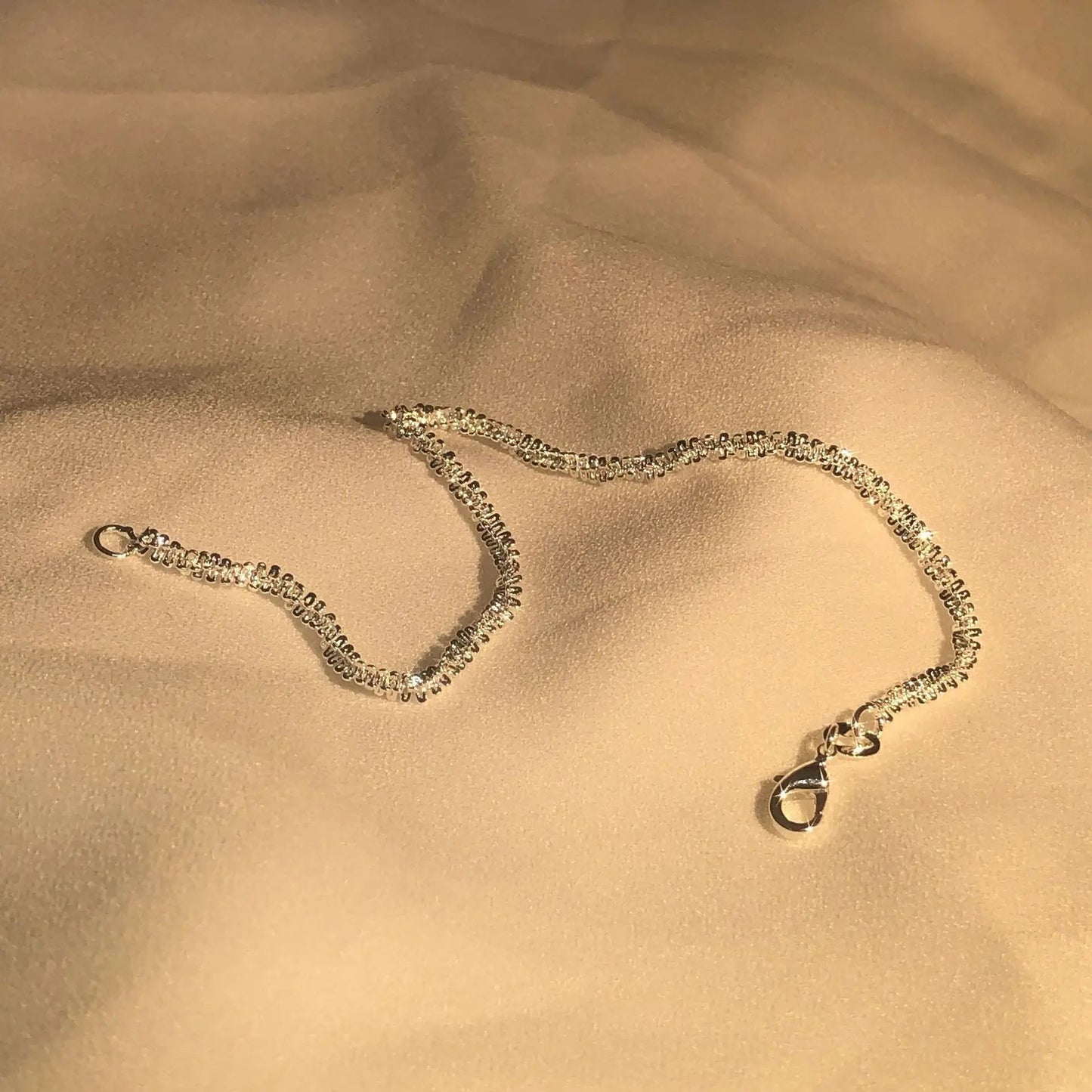 Luxurious Sterling Silver Cuff Bracelet