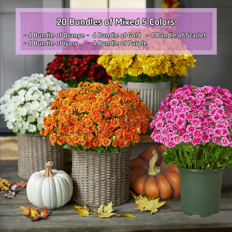 Vibrant Fall Garden Planter
