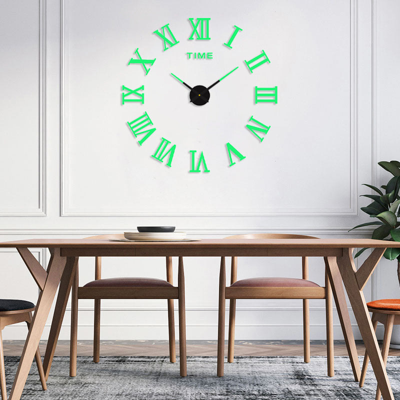 Modern Glow Quiet Wall Clock