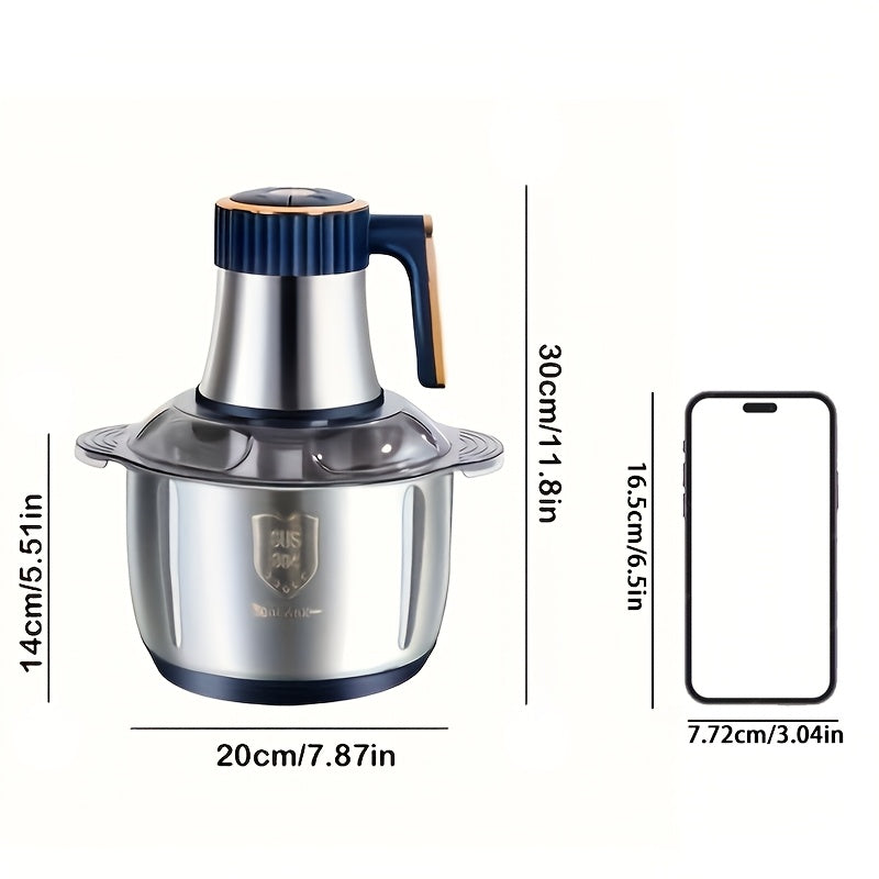 Heavy Duty Electric Food Chopper & Meat Grinder