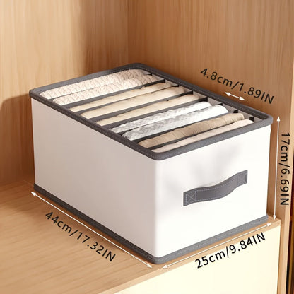 Compact Foldable Storage Drawer Organizer
