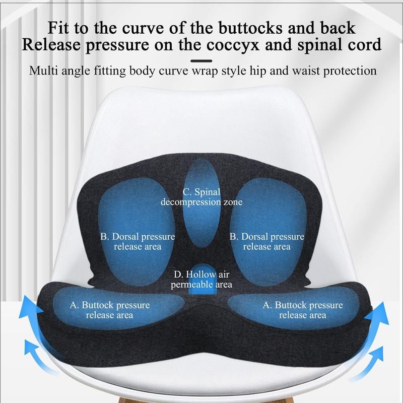 Comfortable Ergonomic Seat Cushion