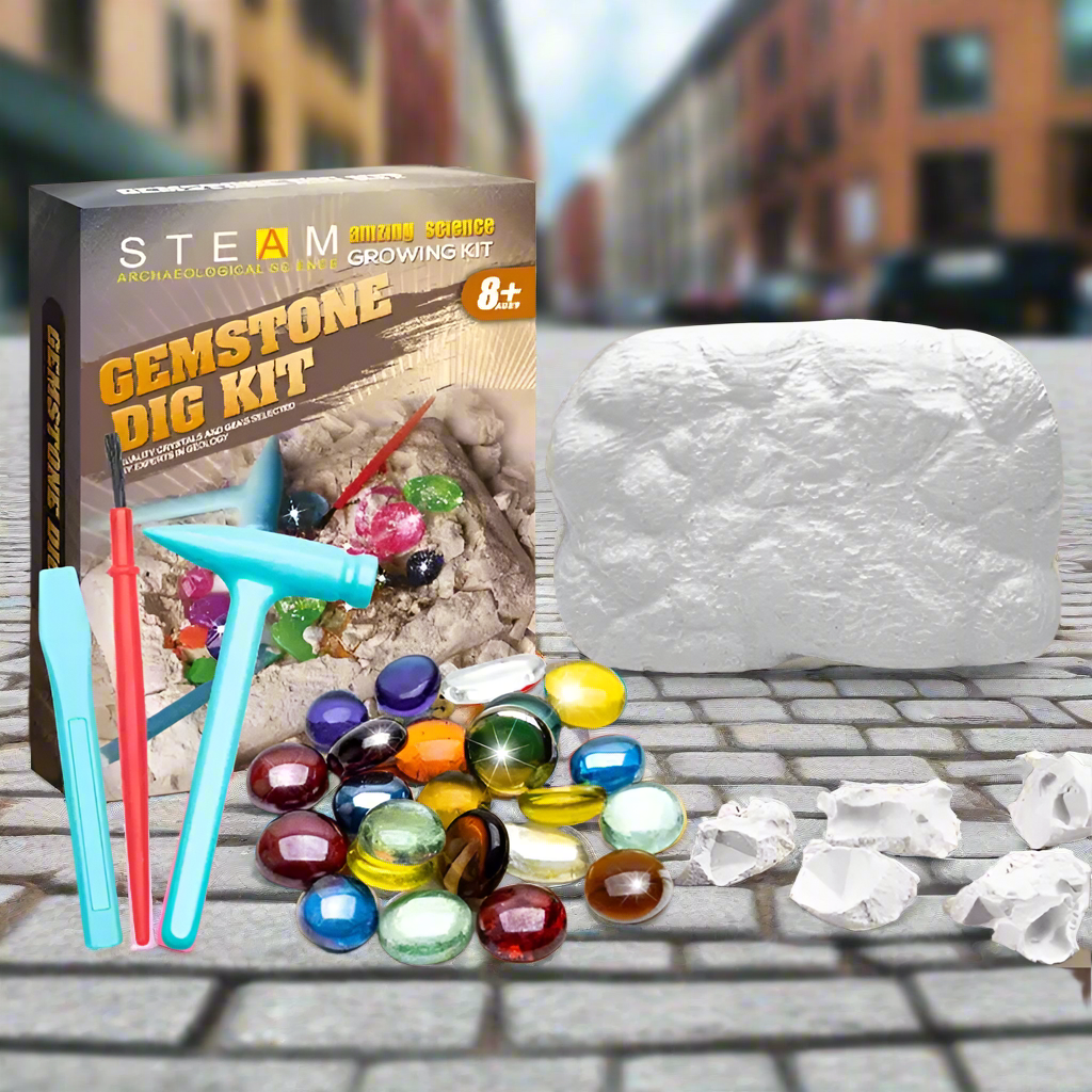 Sparkling Gem Dig Kit for Kids - Befez