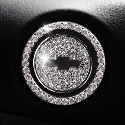 Luxury Crystal Car Starter Button Cover Ring