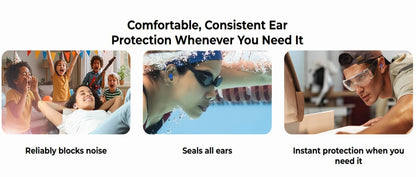 Comfortable Silicone Reusable Ear Plugs