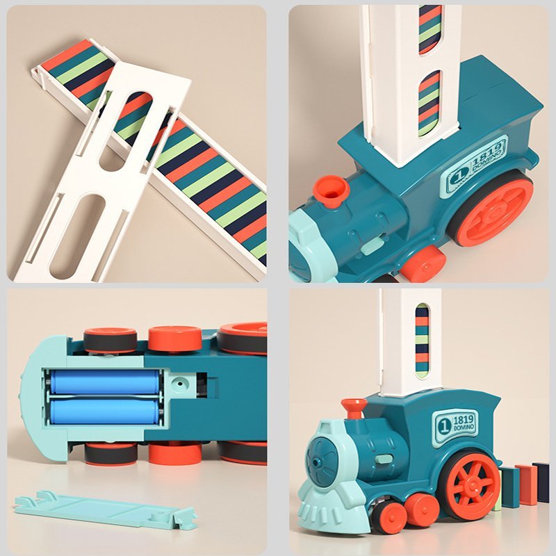 Fun Easy Automatic Domino Game Set