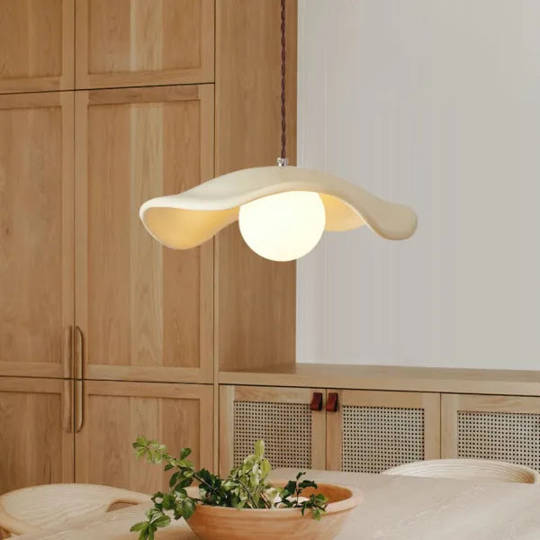 Natural Leaf Hanging Light Fixture