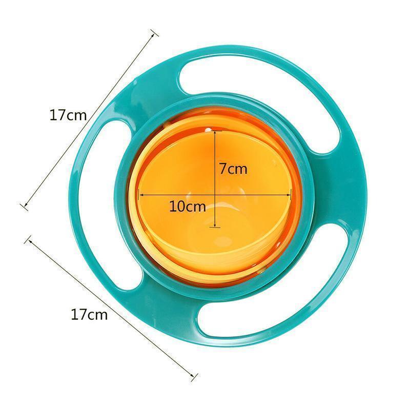 Spill Proof Easy Spin Bowl
