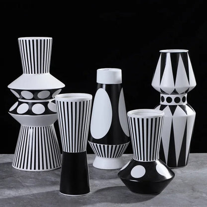 Stylish Abstract Decor Vase