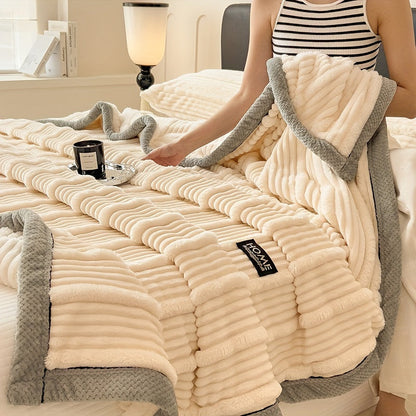 Cozy Fleece Throw Blanket for Warmth and Comfort