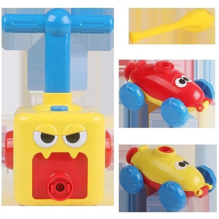 Fast Air Powered Balloon Car Toy