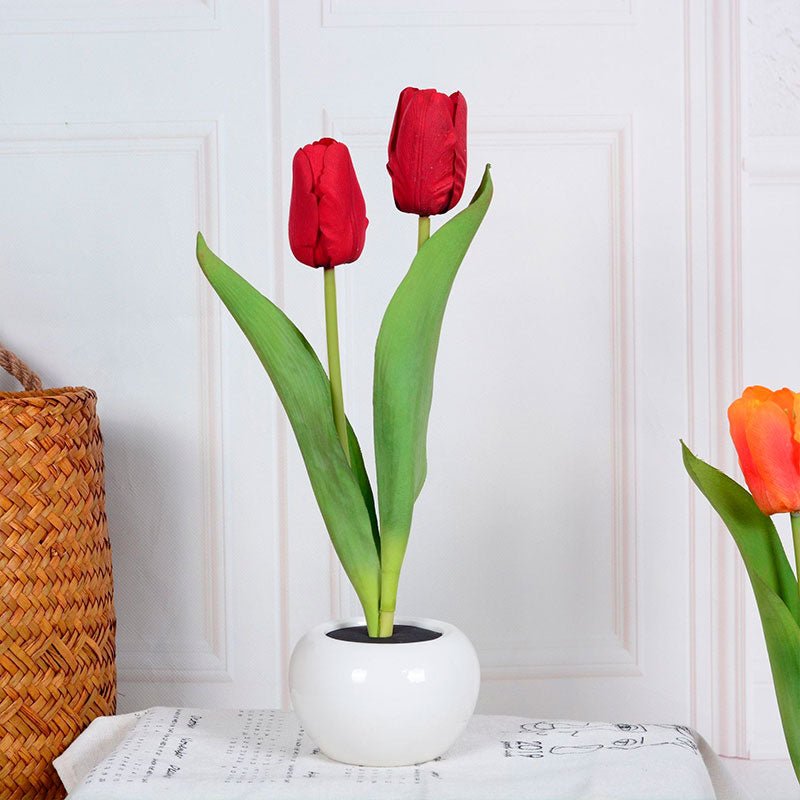 Stylish Floral LED Desk Lamp