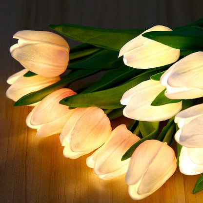 Stylish Floral LED Desk Lamp
