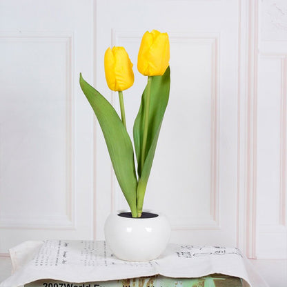 Stylish Floral LED Desk Lamp