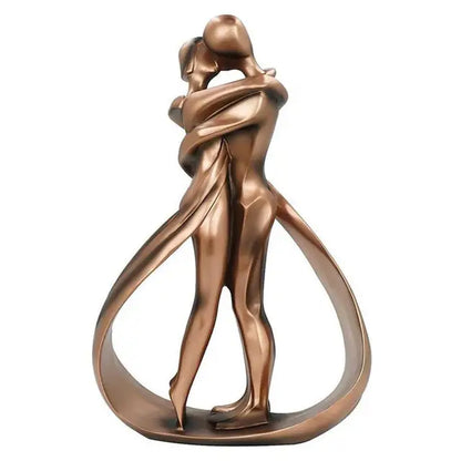 Romantic Couple Figurine Decor Sculpture