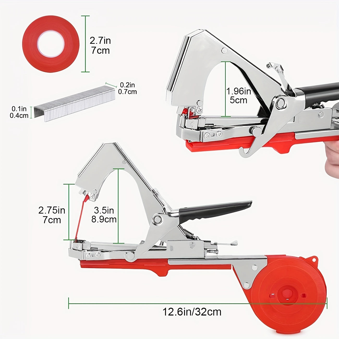 Automatic Plant Stem Tie Tool