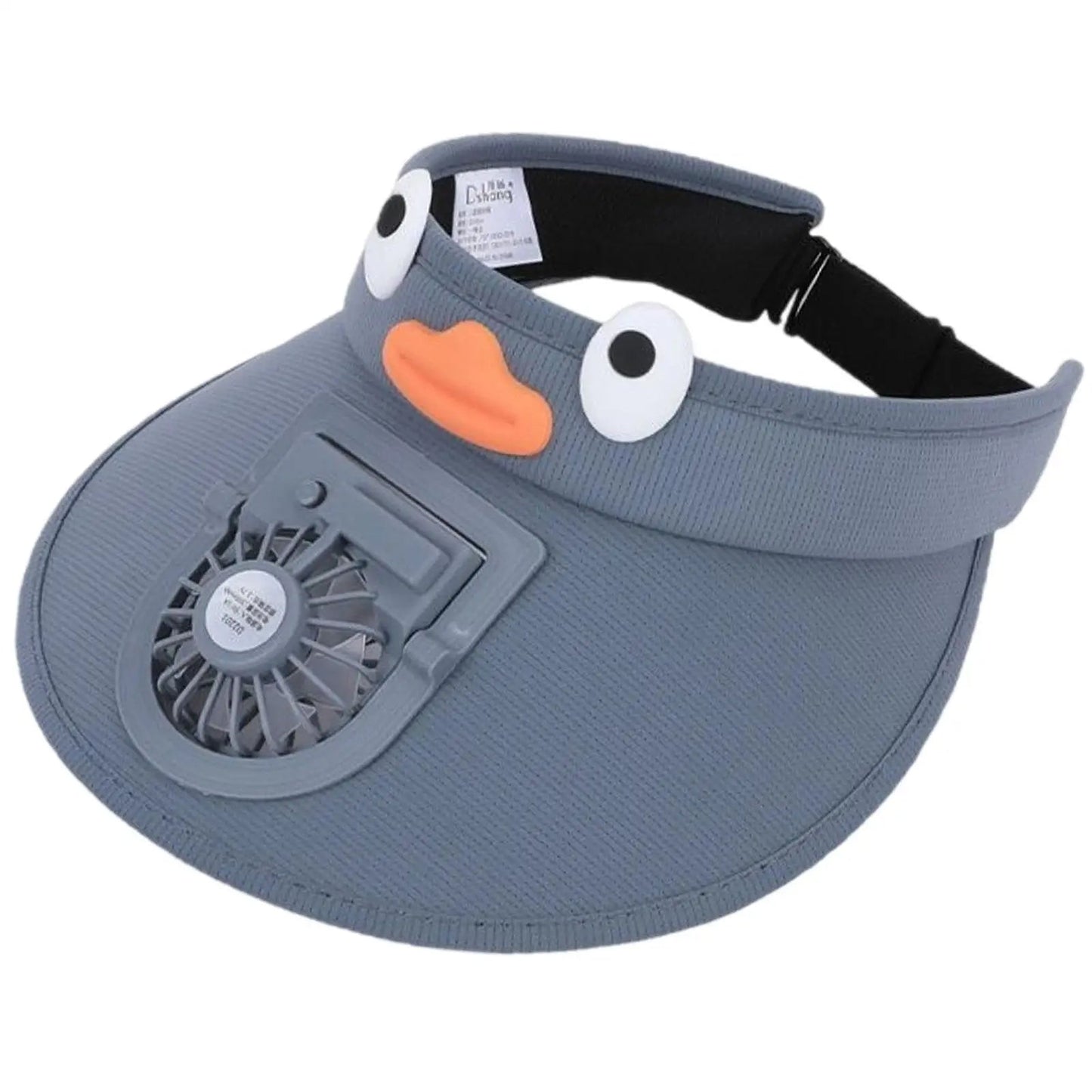 Children's Breathable Summer Sun Hat with Fan