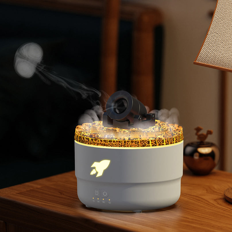 Befez Aroma Diffuser & Humidifier with Colorful Night Lamp