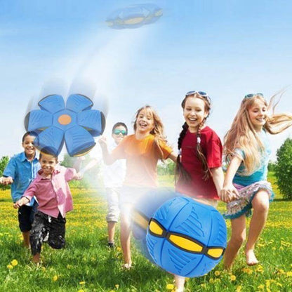 Colorful LED Flying Disc Toy Ball