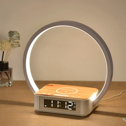 Smart Bedside Lamp with USB Charger and Wake Up Light - Befez