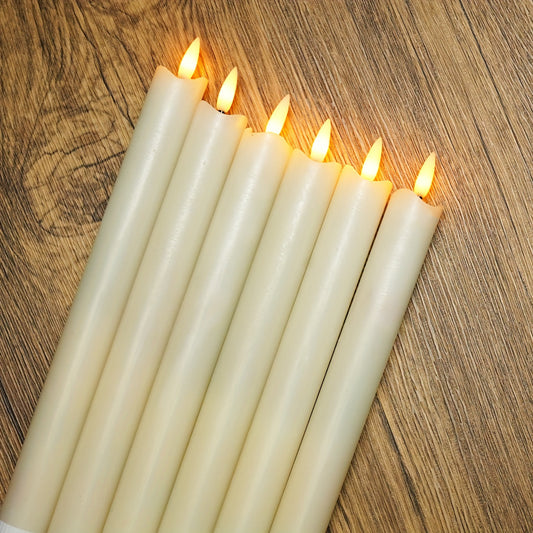 Warm LED Flicker Cone Candles - Befez