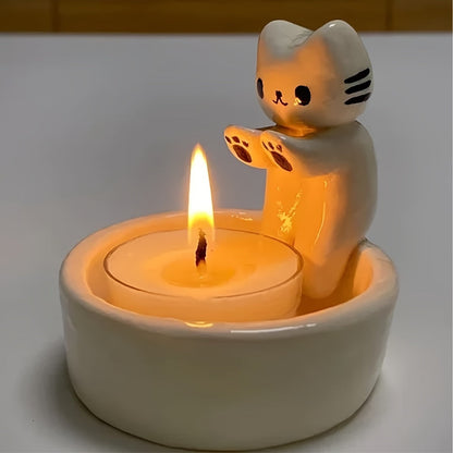 Fun Cat Resin Storage Box