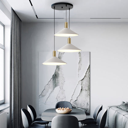 Stylish Contemporary Cone Shaped LED Light Fixture