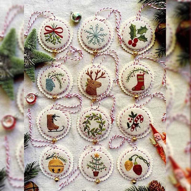 Easy DIY Christmas Tree Ornament Craft Kits - Befez