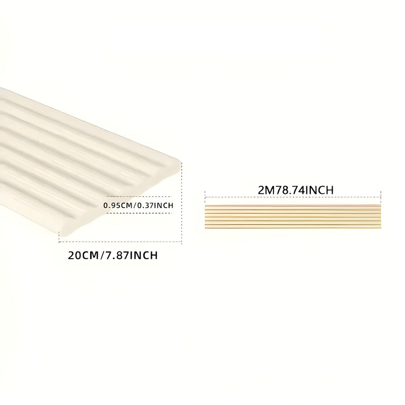 Decorative 3D Wall Panels with Safe Edges