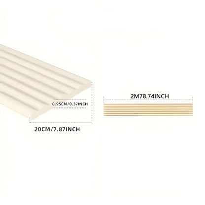 Decorative 3D Wall Panels with Safe Edges