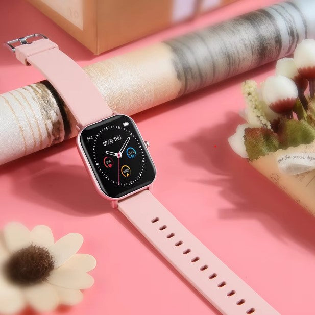 Stylish Gold Digital Smart Watch