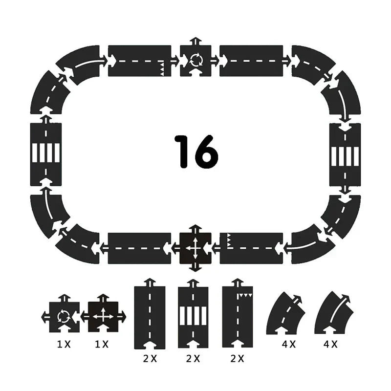 Fun Racing Track Playset