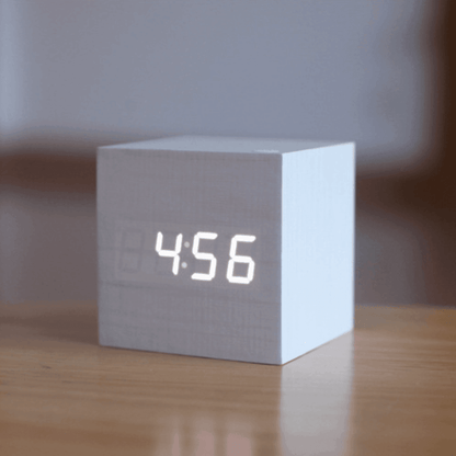 Modern Wooden LED Wall Clock