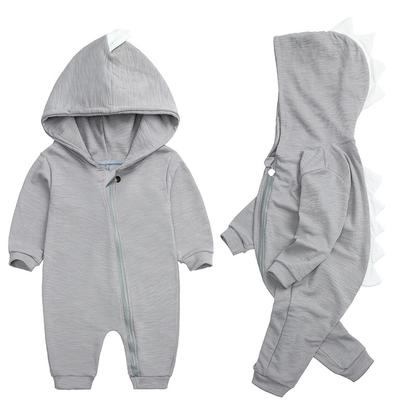 Adorable Infant Hooded Jumpsuit