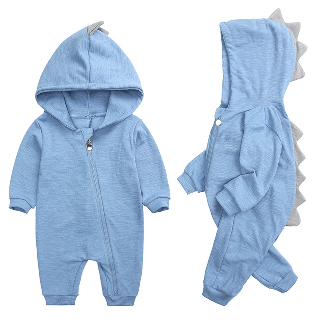 Adorable Infant Hooded Jumpsuit